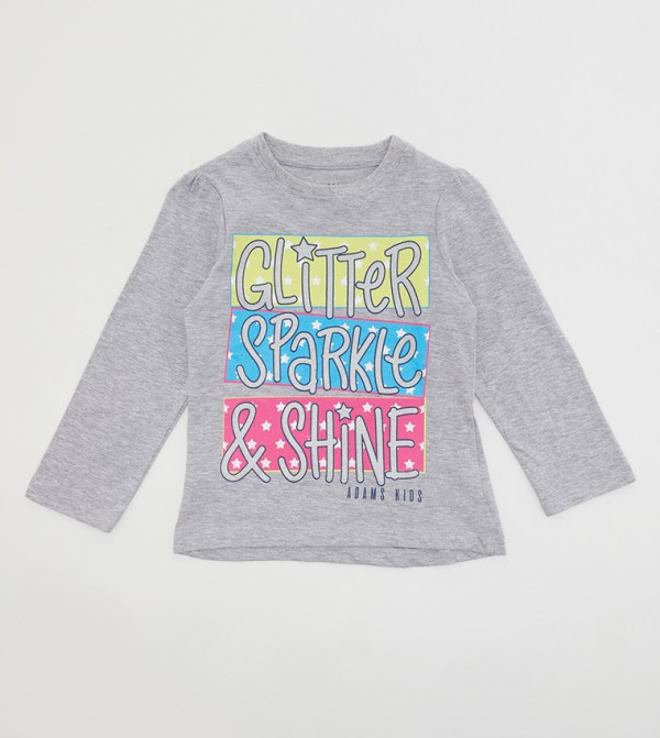 Graphic Print Long Sleeves T-Shirt