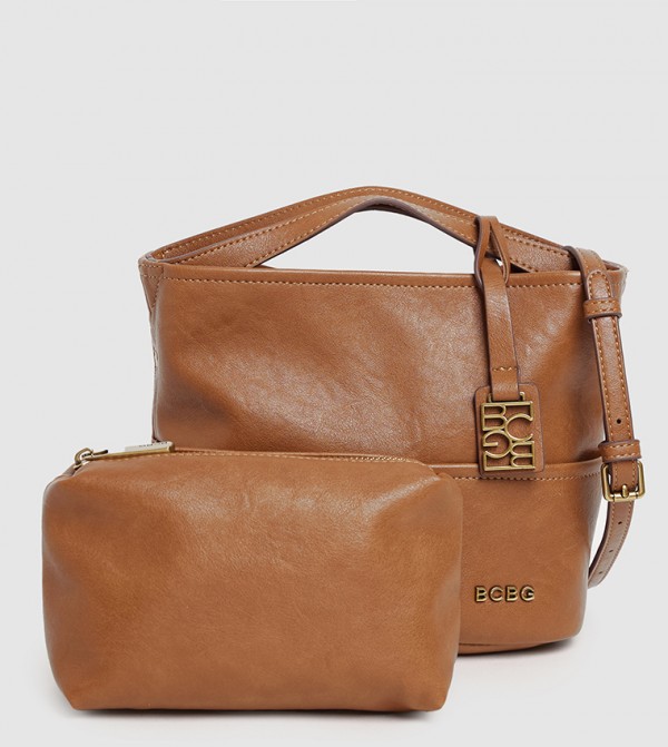 Logo Detail Shoulder Bag Set