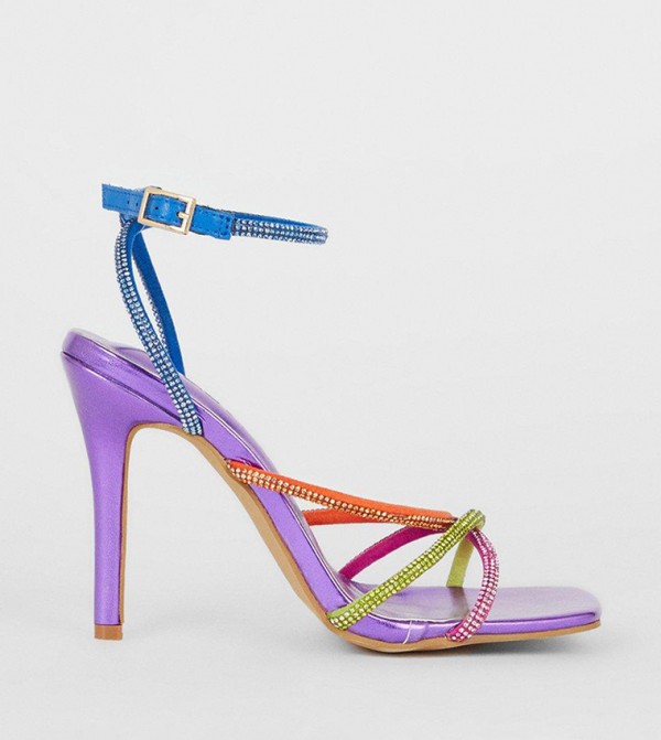 Buy Coast Rainbow Gem Strappy Heeled Sandals In Multiple Colors 6thStreet Saudi Arabia