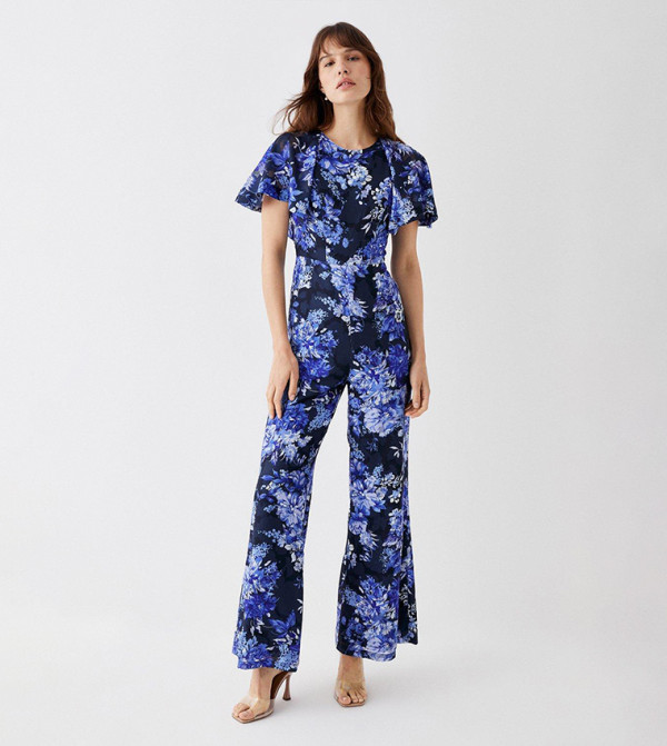 Jump Pigment Ruffle Shirt in Coastal