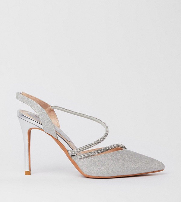 Diamante hotsell strap heels