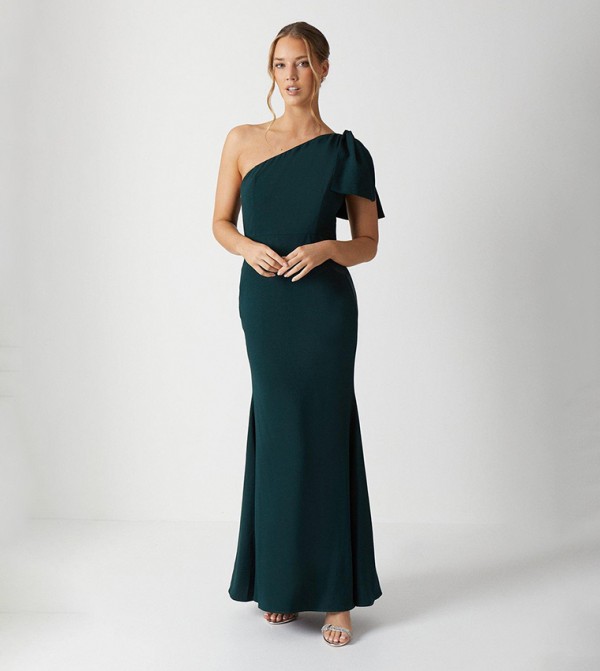 One Shoulder Bridesmaids Dress