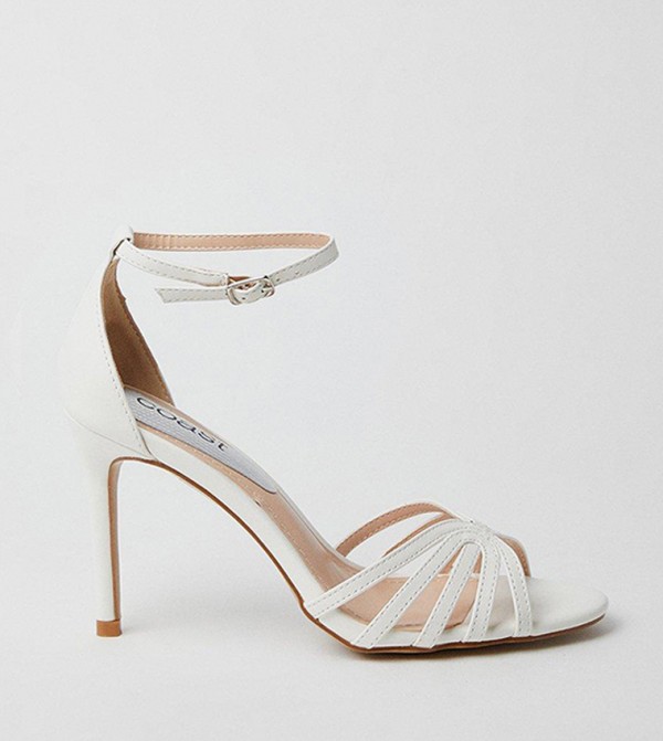 Tilda Lattice Front High Heel Sandals