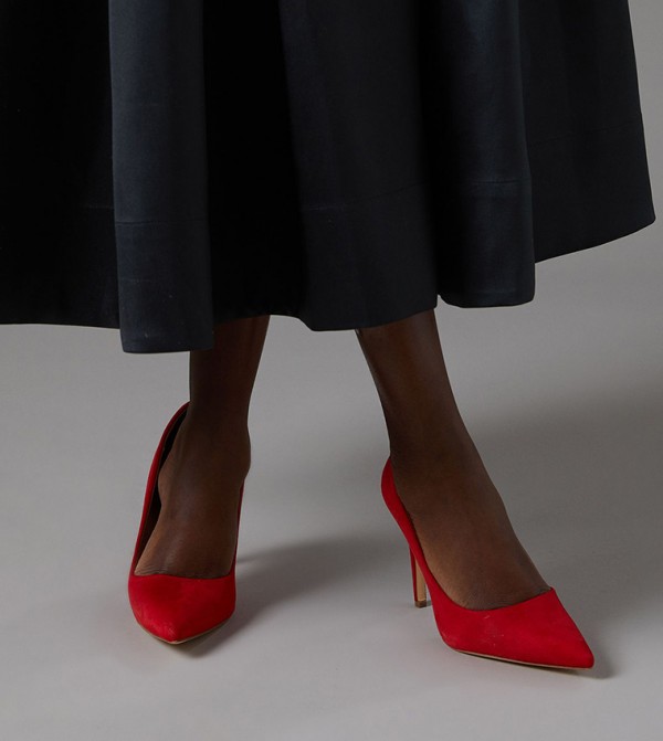 Zorana Faux Suede High Stiletto Heel Pumps