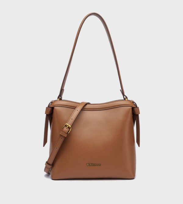 Textured Shoulder Bag