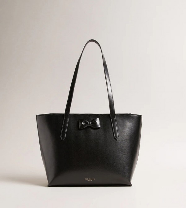 BEANNE Bow Detail Tote Bag