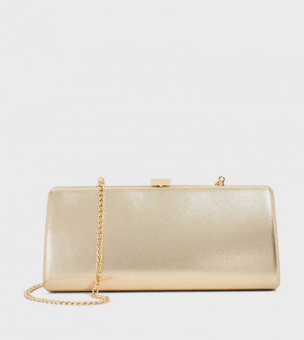 BELINDA Textured Clutch Bag