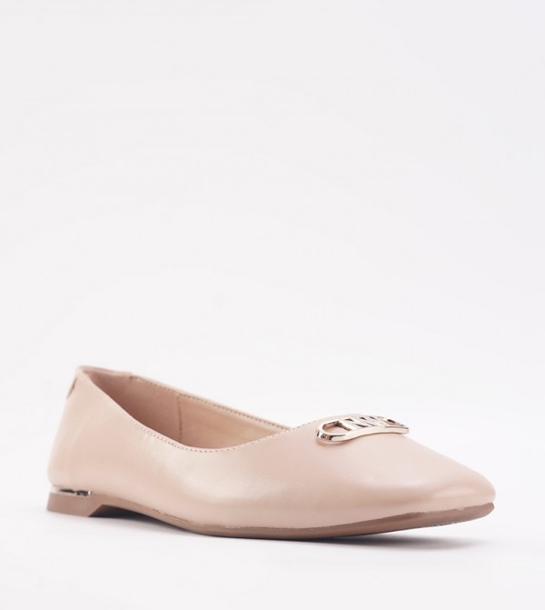 BENETTE Metal Detail Ballerinas
