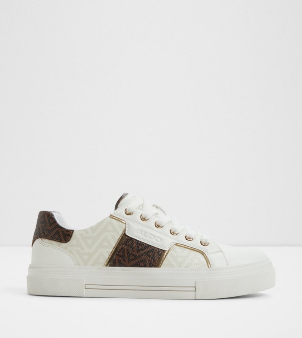BERENTERIEL Monogram Lace Up Sneakers