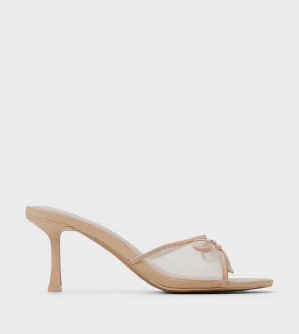 BETTIIE Bow Detail Heeled Sandals