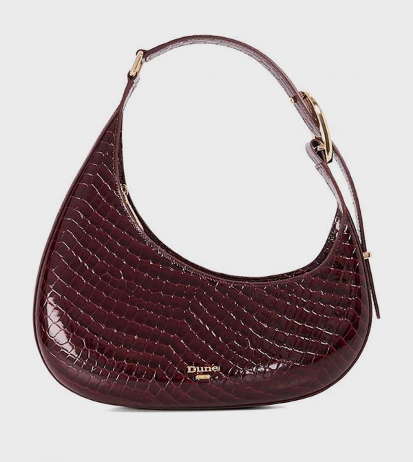 BEWILDERS Textured Assymetric Shoulder Bag