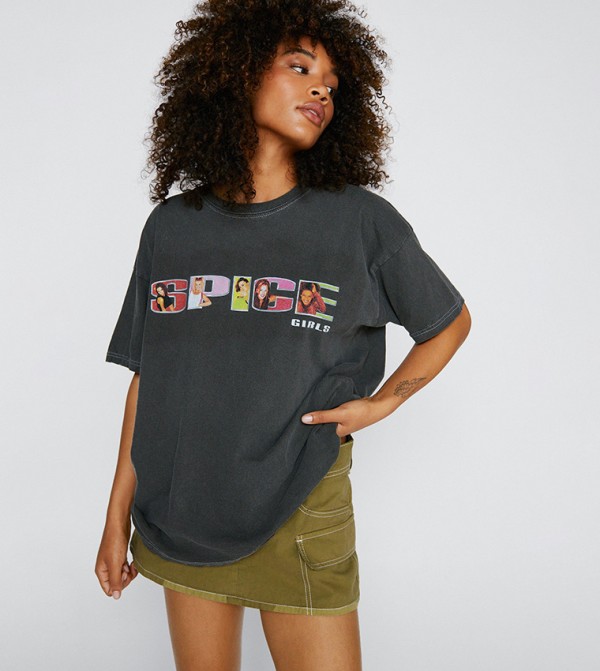 Spice Girls Oversized Graphic T-Shirt