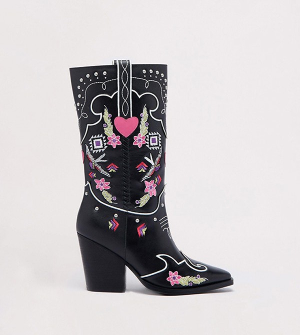 Karen millen biker boots store