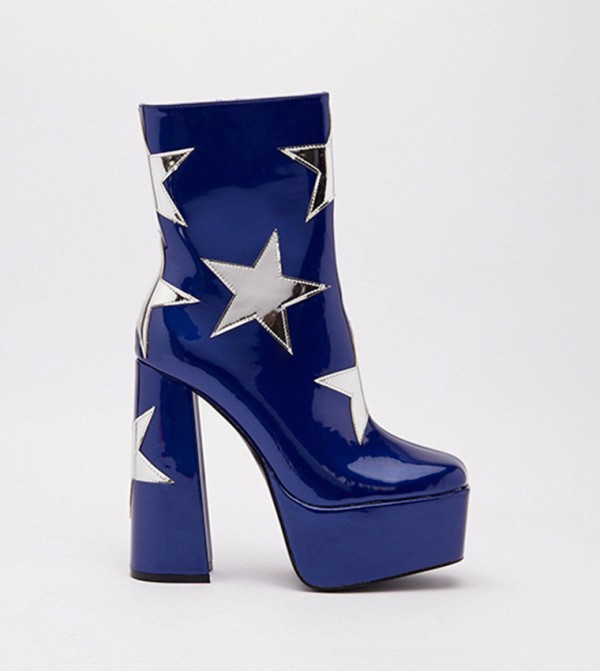 Vetements star hotsell platform boots