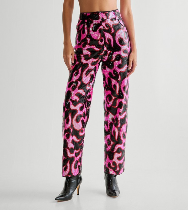 Premium Western Sequined Trousers