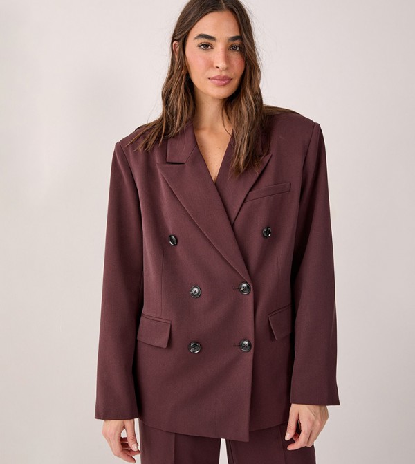 Double Breasted Oversized Blazer