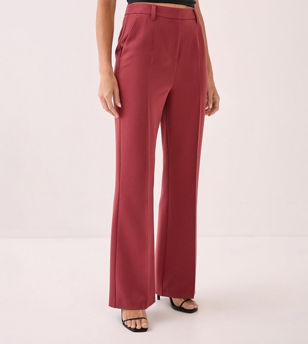 Seam Front Kickflare Pants