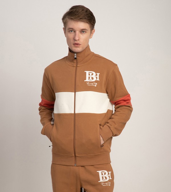 Color Block Zip-Through Jacket
