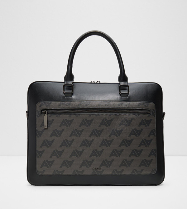 BILIWIN Logo Patterned Laptop Bag