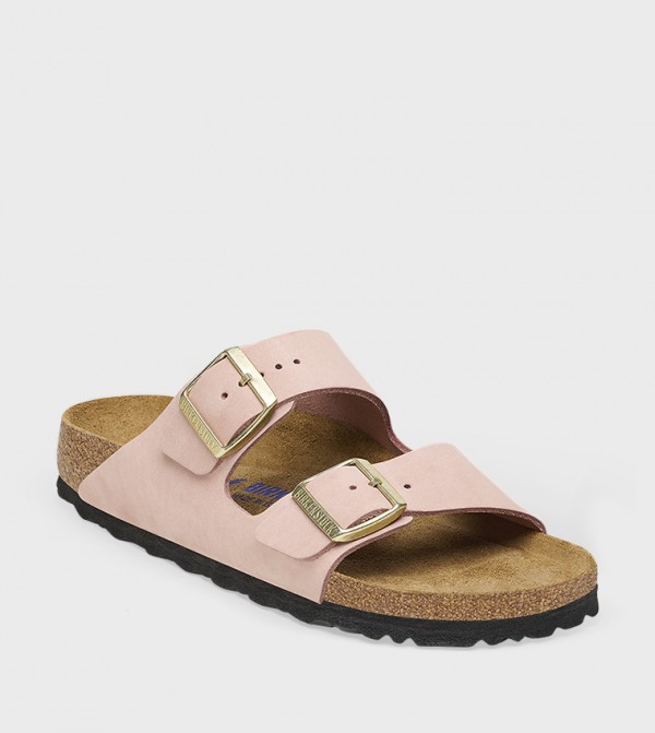 Arizona Soft Footbed Nubuck Leather Soft Pink