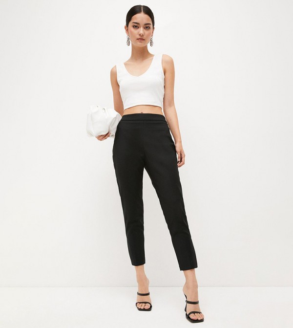 Techno Woven Crop Trousers