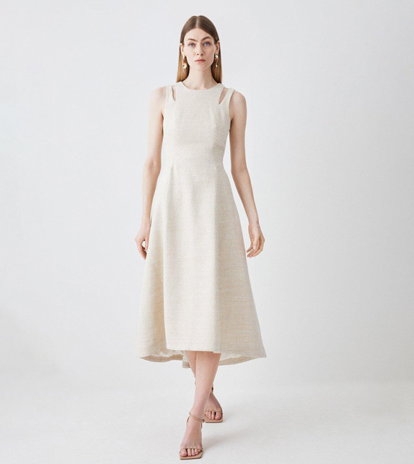 MILLER DRESS (BEIGE)
