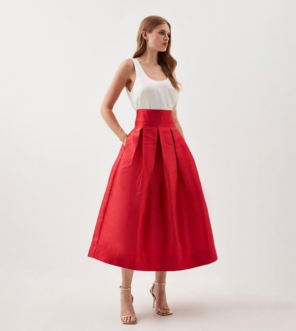 Organza maxi outlet skirt