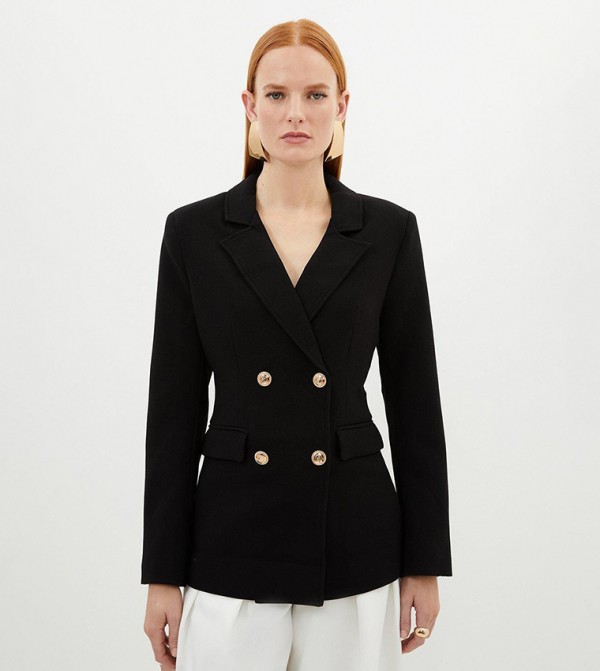Tailored Doubled Breasted Blazer
