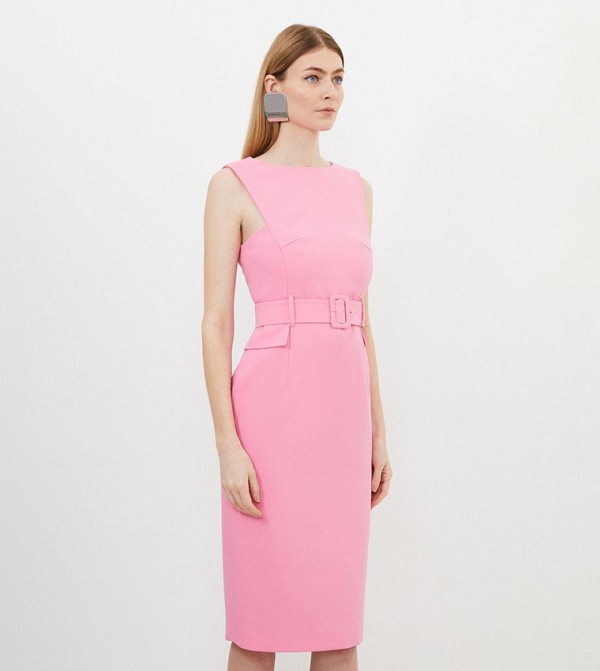 Pale pink 2024 sheath dress