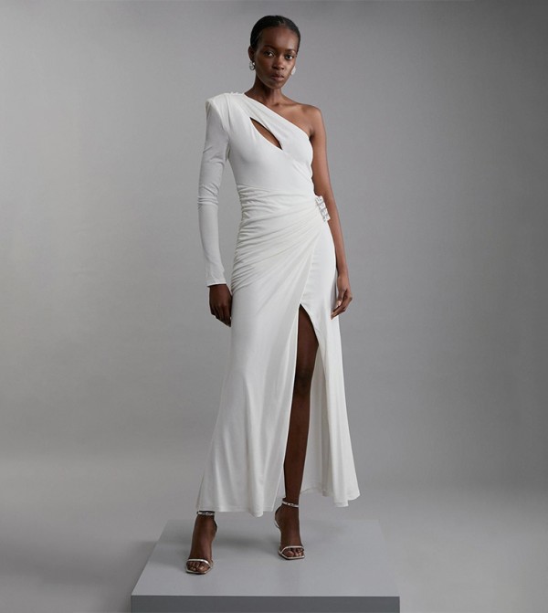 Premium Viscose Jersey Maxi Dress