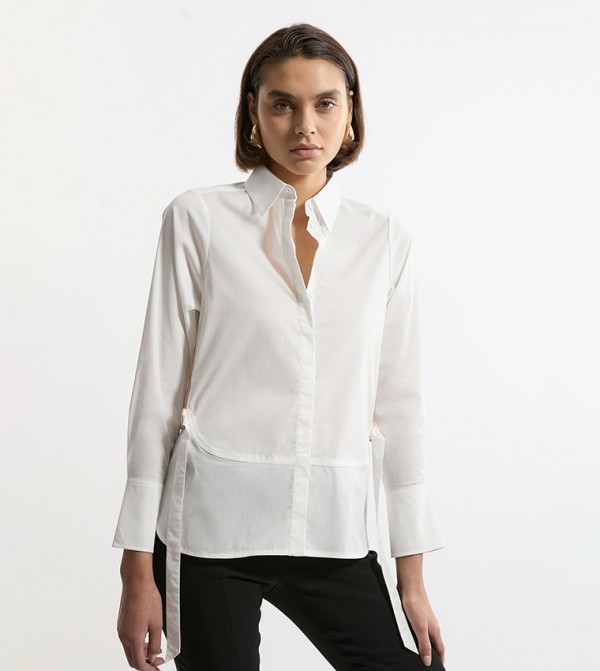 Tailored Buckle Side Shirt