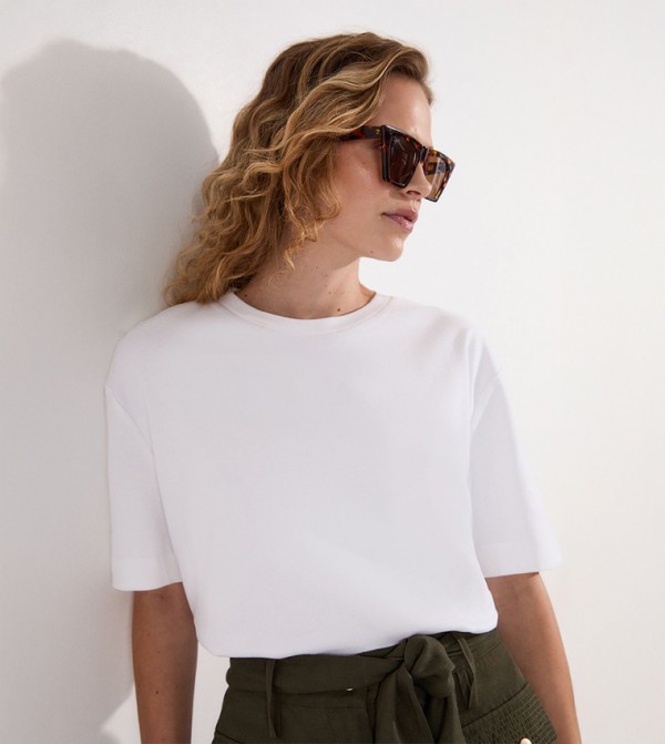 Heavyweight Relaxed Fit Cotton T-Shirt