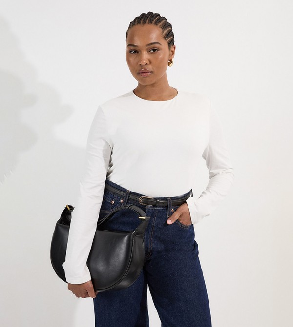 Curve Stretch Long Sleeves Top