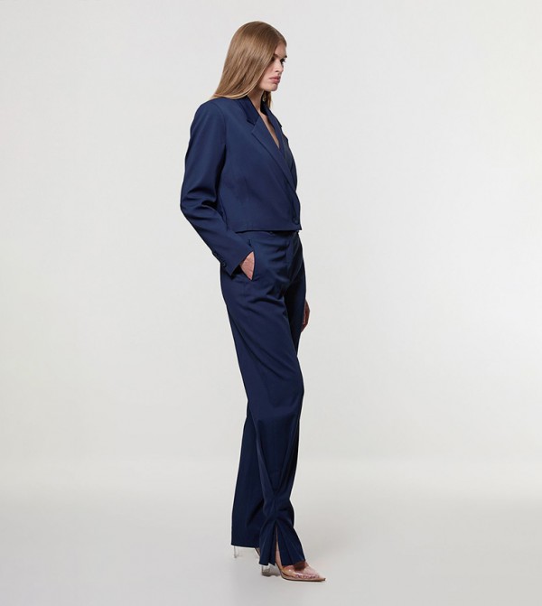 Digital Ophelia Polished Ankle Detail Trousers