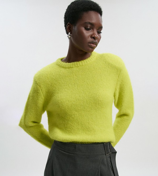 Cosy Knit Crew Neck Sweater