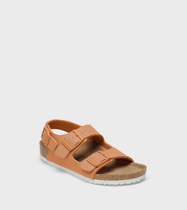Milano Kids Textile Vegan Canvas Papaya