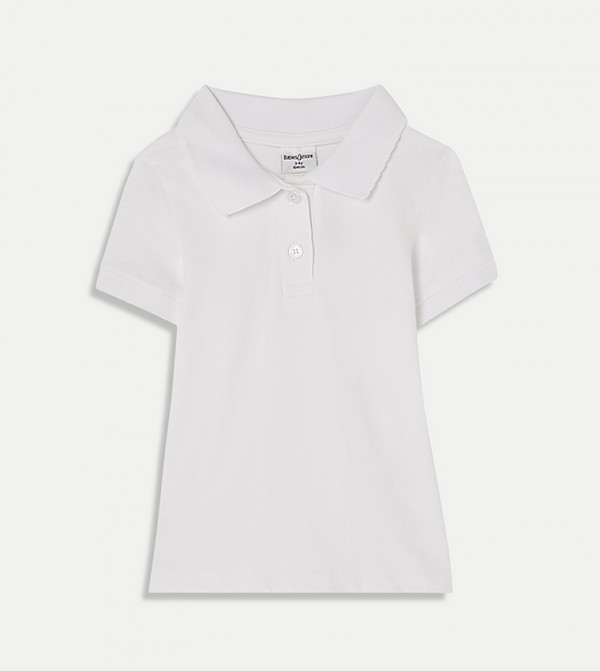 Solid Short Sleeves Polo T-Shirt