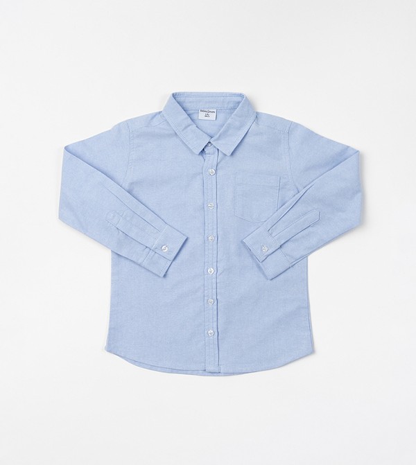 Textured Long Sleeves Shirt