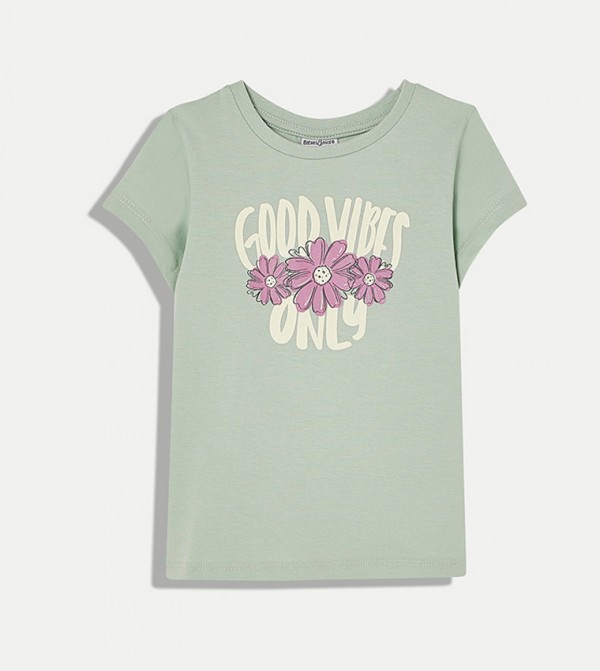 Graphic Print Short Sleeves T-Shirt