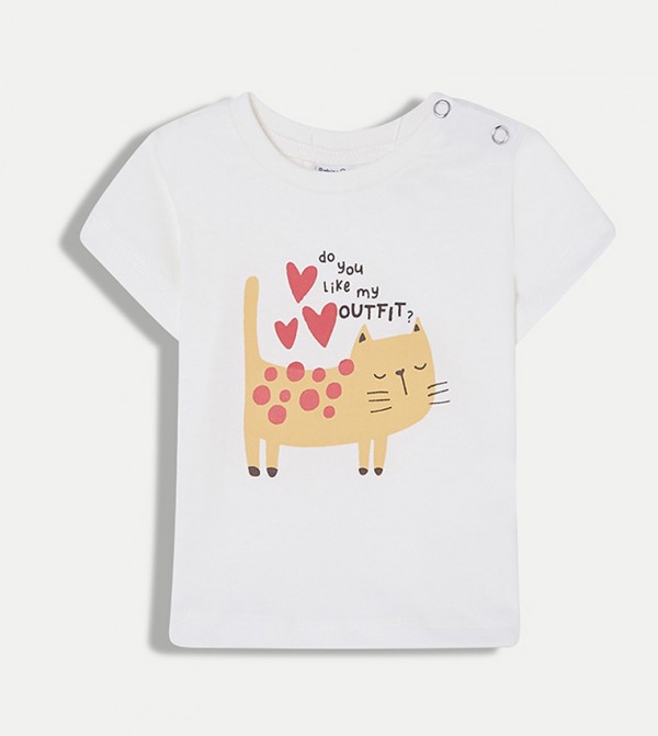 Graphic Print Short Sleeves T-Shirt