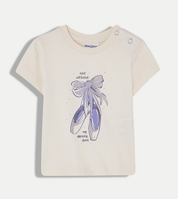Graphic Print Short Sleeves T-Shirt