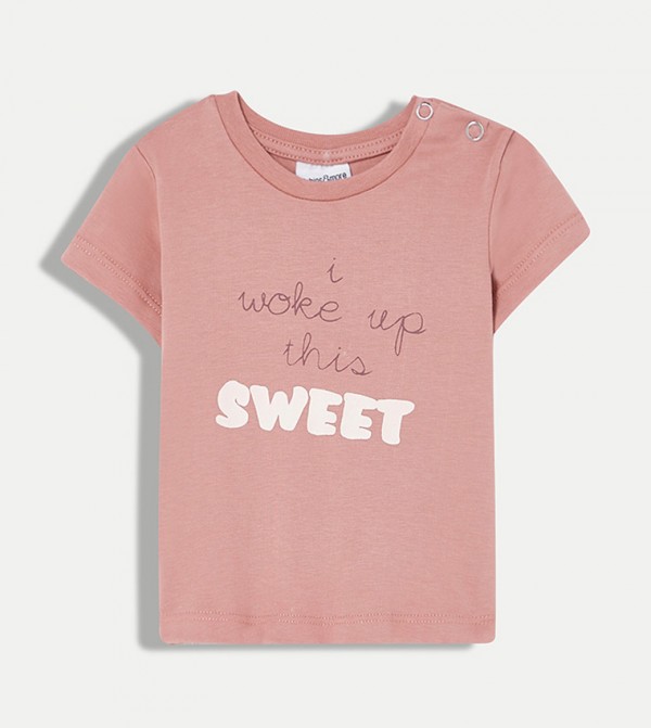 Graphic Print Short Sleeves T-Shirt