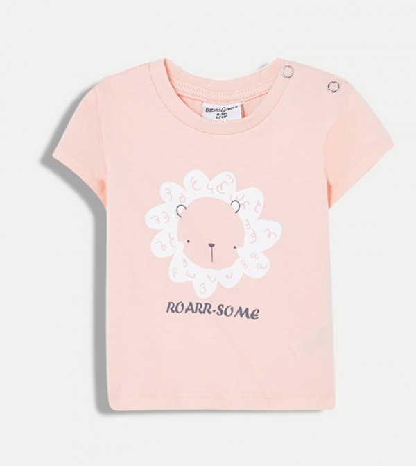 Graphic Print Short Sleeves T-Shirt