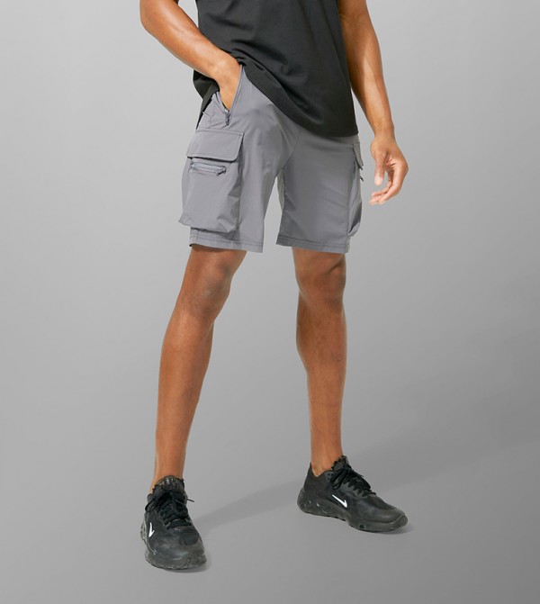 Active Lightweight Slim Fit Cargo Shorts