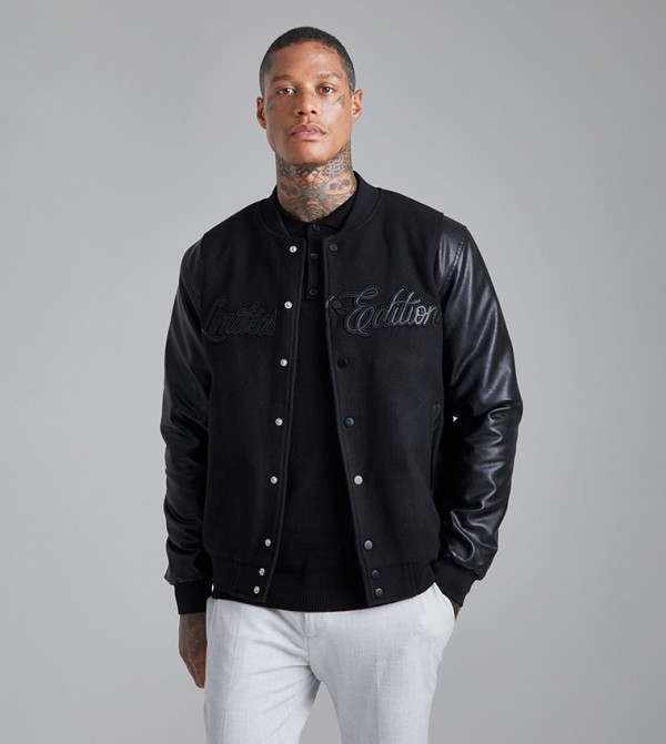 Tonal Limited Edition Melton Bomber Jacket