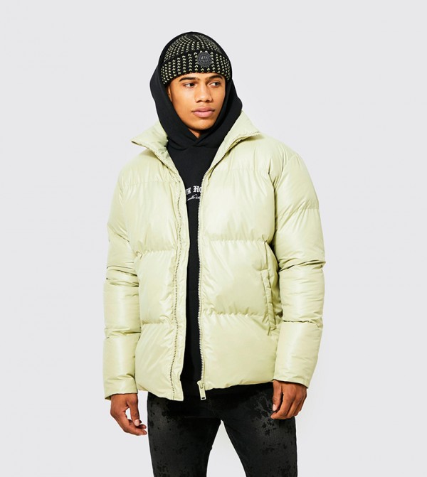 High Neck Oversized Puffer Jacket