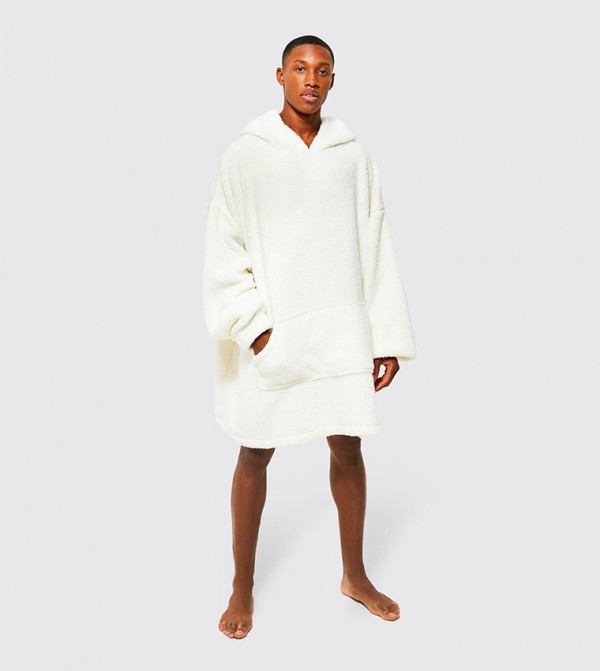 Extreme Oversized Borg Hoodie