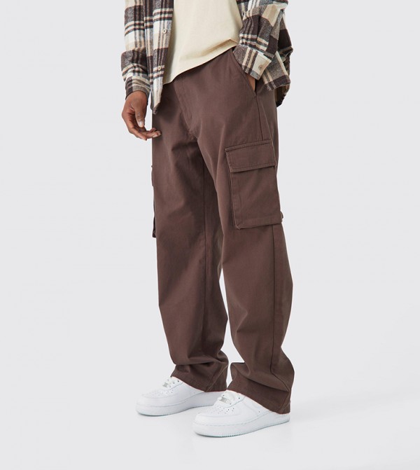 Relaxed Fit Cargo Trousers