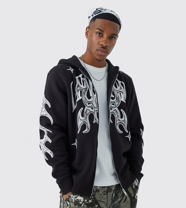 Oversized Limited Graphic Jacket