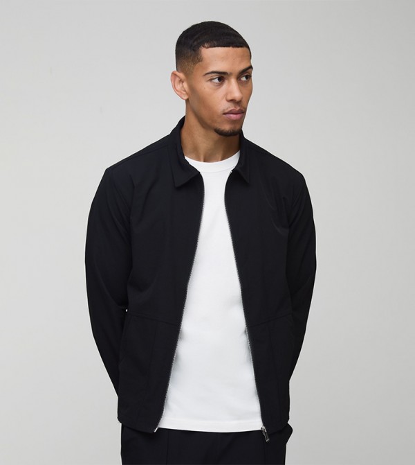 Solid Long Sleeves Shacket